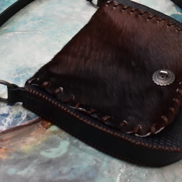 Handmade leather purse - Picture 3 of 3